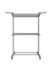 SONGMICS Wäscheständer Bunji in Grau - (B)63.5 x (H)148 x (T)125.5 cm