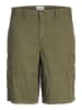 JACK & JONES Junior Cargo Shorts in Olive Night