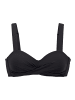 LASCANA Bandeau-Bikini-Top in schwarz