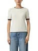 comma Strickshirt in ecru - 0001