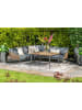 GMD Living Gartenmöbel Sitzgruppe Dining Lounge Set BALI in Farbe Grau/Holz