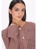 myMo ROCKS Women Cardigan in Brown