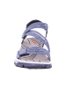 rieker Sandalen in royal/jeans-weiss