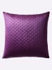 Heine Tagesdecke in violett-burgund