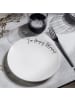 Villeroy & Boch 3er Set Frühstücks-Set Amazing not perfect Statement weiß in weiß