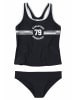 Kangaroos Tankini in schwarz