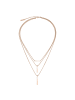 LIEBESKIND BERLIN Halskette Layer Me in Rosegold