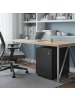 SONGMICS Aktenschrank Berend in Schwarz - (B)39 x (H)60 x (T)52 cm