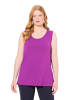 Ulla Popken Strick-Top in brombeere