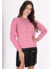 faina Pullover in Dunkelrosa