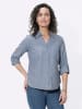 WITT WEIDEN Flanellbluse in bleu-meliert
