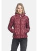 ragwear Steppjacke Tiasa in Wine Red