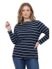 Ulla Popken Langarmshirt in marine