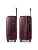 Redolz Essentials 11 4 Rollen Trolley 66 cm mit Dehnfalte burgundy