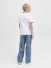 JACK & JONES Junior Poloshirt kurzarm JJEPAULOS POLO JNR in white