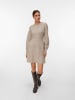 Vero Moda Strickkleid in Silver Mink