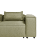 Beliani Ecksofa BRANDE in Grün - (W) 330 x (H) 70 x (L) 184 cm