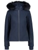 cmp Winterjacke WOMAN JACKET ZIP HOOD in Blau