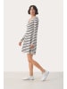 PART TWO Kleid ElsabethPW Gerade Passform in Dark Navy Stripe