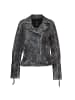 Roberto Geissini Zoe Lederjacke Grau