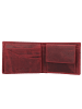 Greenburry Vintage Geldbörse Leder 13 cm rusty red
