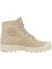 Palladium Schnürboots Pallabrousse in beige