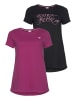 Kangaroos Longshirt in schwarz