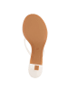 Ital-Design High-Heel Sandalette in Weiß