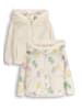 Coccodrillo Gefütterte Kapuzenjacke mit Reißverschluss in beige