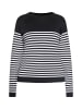 RISA Damen Pullover in SCHWARZ WEISS