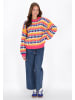 myMo Sweater in pink multicolor