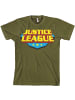 Justice League T-Shirt in Grün