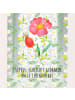 Mr. & Mrs. Panda Kerzenhalter Blume HageRundunge mit Spruch in Transparent