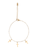 myMo ROCKS Women Bracelet in Gold White