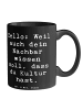 Mr. & Mrs. Panda Keramiktasse Spruch Zeichenllo Kultur mit Spruch in Schwarz