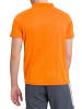 erima Squad Poloshirt in new orange/slate grey/monument grey