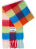 Verb to do Schal in rot mehrfarbig - 0001