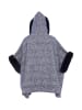 osha Damen Poncho in Marine
