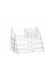 relaxdays Makeup Organizer in Transparent