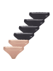 Sloggi String Go Blush in Schwarz / beige