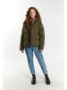 DreiMaster Maritim Damen Winterjacke Mit Wattierung in Militäroliv