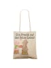 Mr. & Mrs. Panda Tote Bag Glühschwein Sause Design mit Spruch in Weiß