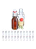 relaxdays 24 x Bügelflasche in Transparent - 100 ml