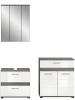 ebuy24 Badmöbelset Blake (3-teilig) Weiß 146 x 34 cm