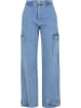 DEF DEF Damen DEF Cargo Pants Denim in light blue denim