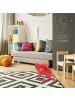 relaxdays Pogo Ball in Rot - 100 kg