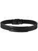 Adeliás Unisex Armband – Armreif aus Leder 21,5 cm in schwarz