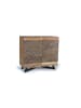 Giner y Colomer Sideboard aus Akazienholz und Metall in Brown