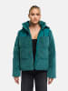 Marikoo Kapuzenplüschjacke Kaguraa 16 in Ocean Green