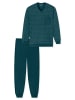Schiesser Pyjama kurz für Herren in trkis